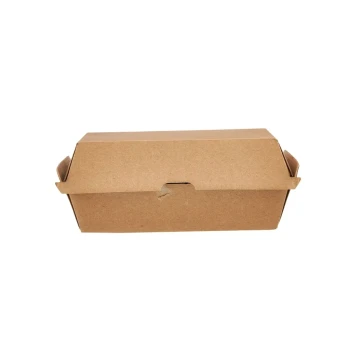 Kraft Flute Medium Snack Box 175x90x84 mm 200 Pieces