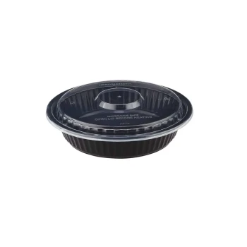 Black Base Heavy Duty Round Container 24 oz | 300 Pieces