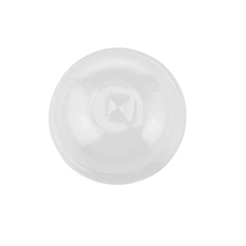 Dome Lid With Hole for PET Juice Cup 12/14/16/20/24 oz, 98 Diameter