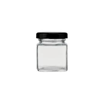 Square Glass Jar