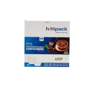 Clear Microwaveable Container With Lid