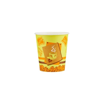 7 Oz Printed Single Wall Paper Cups