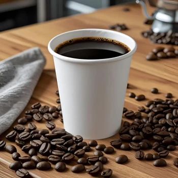 Heavy Duty White Single Wall Paper Cups