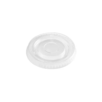 Flat Lid Without Hole for PET Juice Cup 8/10 Oz 78 mm Diameter 1000 Pieces