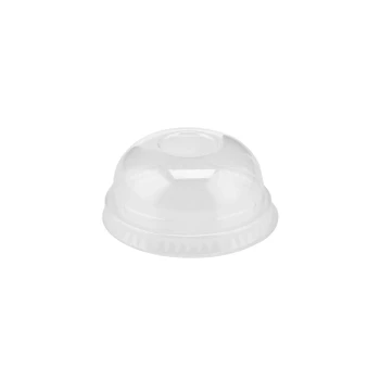 Dome Lid Without Hole for PET Juice Cup 4/8/10 Oz 78 Mm Diameter 1000 Pieces