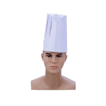 Paper Chef Hat 11 Inch Large 50 Pieces X 5 Packets