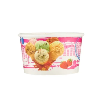 Paper Ice Cream Cup 750ml x 500 Pieces