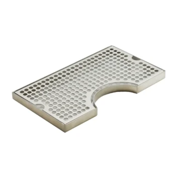 Krome Cut out Surface Mount Drip Tray - No Drain (12"x 7"x 3/4")