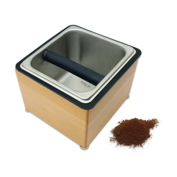 Krome Wooden Counter Top Knock Box