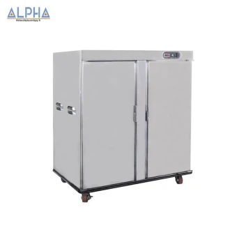 Food Warmer Cart With Two Doors