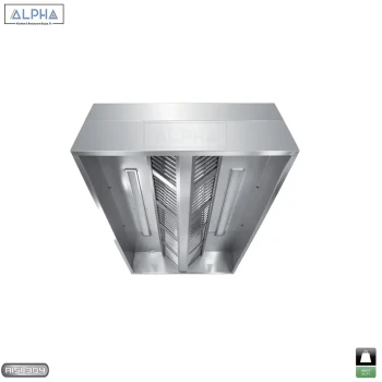 Central Exhaust Hood With Fresh Air