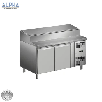 Salad counter chiller 2 Doors