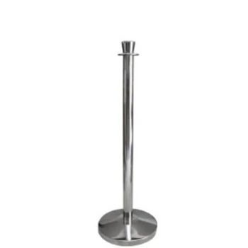 VIP Stanchion Silver Flat Top