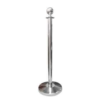 VIP Silver Stanchion Ball Top