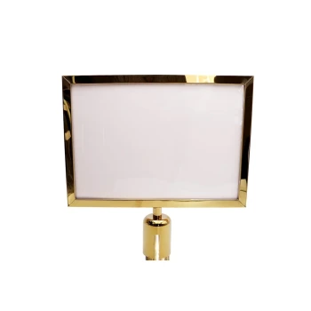 A3 Horizontal Gold - Info Board Cap