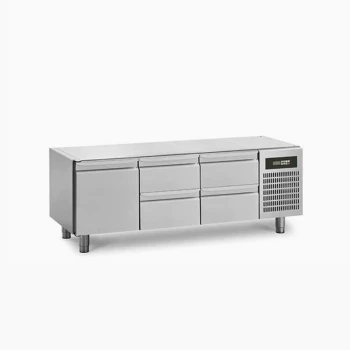 GEMM REFRIGERATED SNACK UNIT WITH 1 DOOR + 4 DRAWERS - BRS/162
