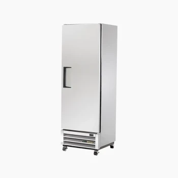 TRUE Slimline Upright Foodservice Refrigerator, 1 Full Solid Swing Door - T‐15‐HC‐LD