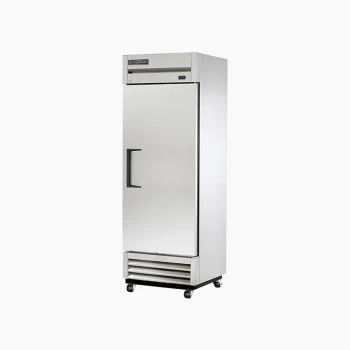 TRUE Upright Foodservice Refrigerator, 1 Full Solid Swing Door - T‐19‐HC