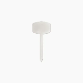 POLOPLAST FLAVOUR MARKER PLATE PS FULL COLOR WHITE H21,5 CM (PLASTIC)