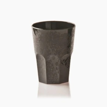 POLOPLAST COCKTAIL GLASS 250 CC PC BLACK Ø8,3 H10,9 CM (PLASTIC)
