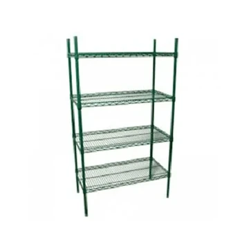 ZINC PAINTING+EPOXY Wire shelving unit EZ1848-4S