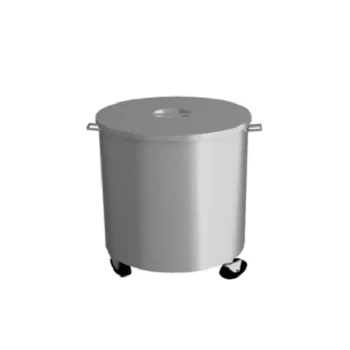 MOBILE WASTE BIN, ROUND EMP-CY-01