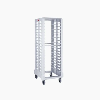 PLASTIC TRAY TROLLEY 2/1 GN