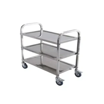 Service trolley Stainless Steel