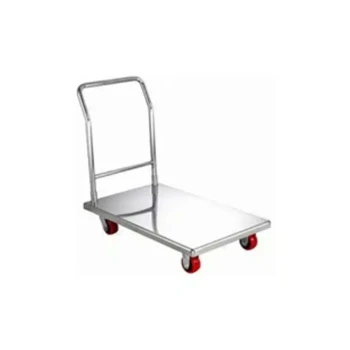 Commercial Platform Trolley - Stainless Steel