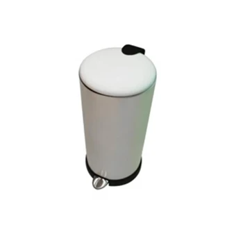 EKO Square Step Trash Bin with Soft Closing Lid Black 12 Liters