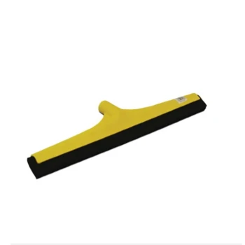AKC Plastic Floor Wiper 35 cm Yellow and Metallic Handle