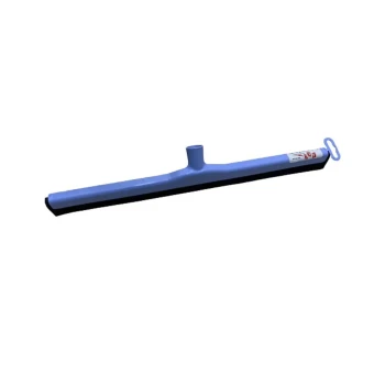 AKC Heavy Duty Plastic Floor Wiper Blue and Metallic Handle