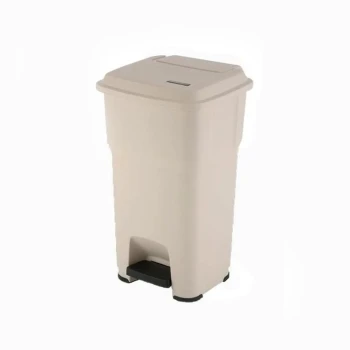 AKC Plastic Trash Bin | 120LTR | BROWN