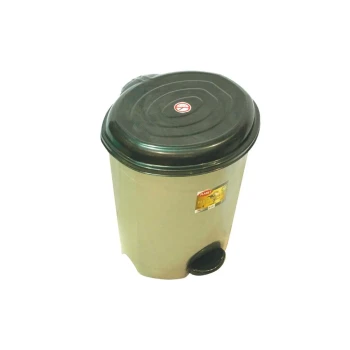 AKC Plastic Garbage Bin | 120LTR | BLACK