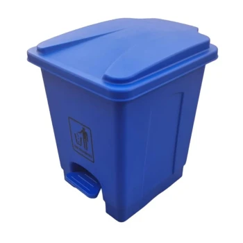 AKC Plastic Garbage Bin | 15LTR | BLUE