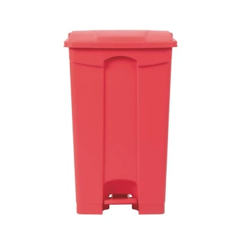 AKC Plastic Trash Bin | 240LTR | RED