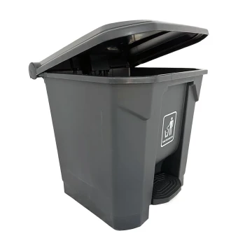 AKC Plastic Garbage Bin | 30LTR | GREY