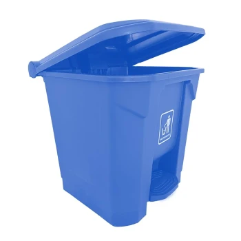 AKC Plastic Garbage Bin | 30LTR | BLUE