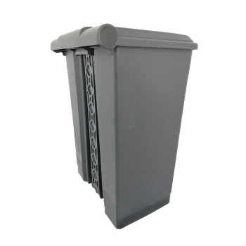 AKC Plastic Garbage Bin | 45LTR | GREY