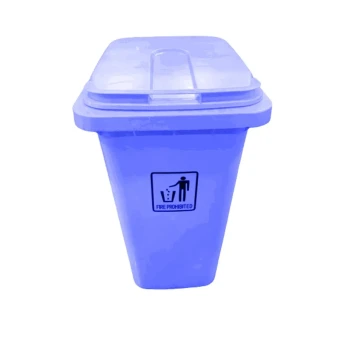 EK Plastic Garbage Bin | 45LTR | GREEN