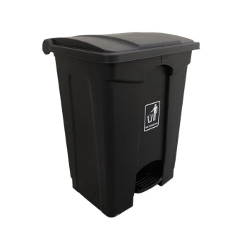 EK Plastic Garbage Bin | 68LTR | Black