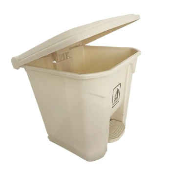 AKC Plastic Garbage Bin | 30 LTR | BEIGE