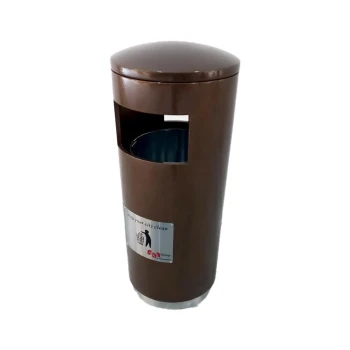 AKC Heavy Duty Outdoor Garbage Bin | 660LTR | RED