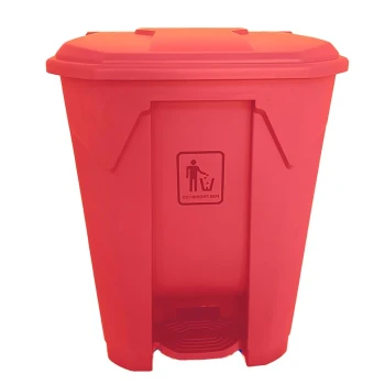 AKC Quadrate Garbage Bin | 40LTR | GRAY