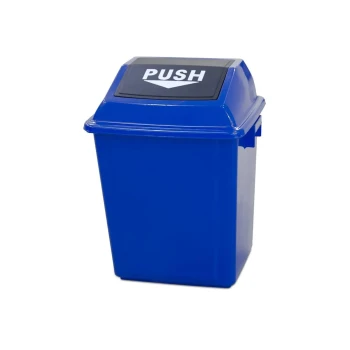 AKC Quadrate Garbage Bin | 60LTR | BLUE