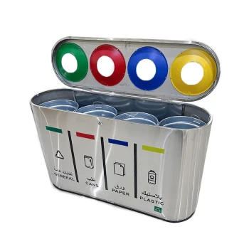 AKC Stainless Steel Recycle Bin | 240LTR