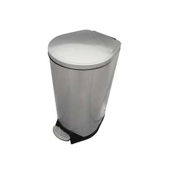 AKC | Stainless Steel Open Top Bin | 12LTR