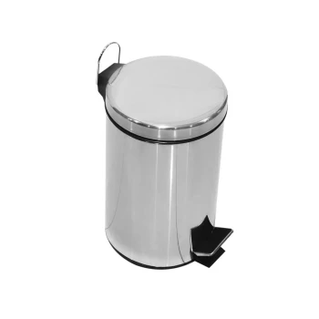 EKO Stainless Steel Square & Gold Coating Bin 20 Liters