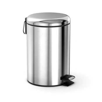 AKC 20-Liter Trash Can in Matt Finish with Quiet-Close Lid and Finger Print Proof