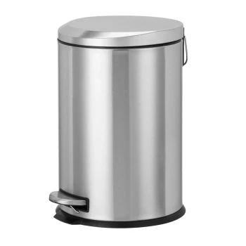 AKC 5-Liter Quiet-Close Trash Can with Matte Finish and Finger Print Proof